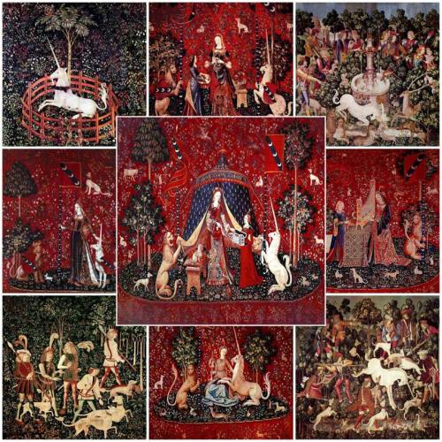 (via Unicorn Tiles from Tapestries: Hunt for the Unicorn, Lady and the Unicorn)Featured tiles for 