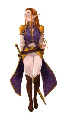 Galaxynextdoor:  Zelda By Mingjue Helen 