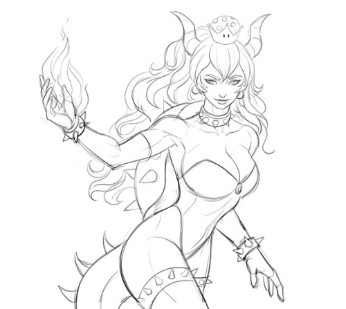 Bowsette, because why not? :D