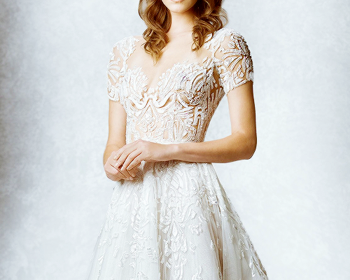 fashion-runways:  ZUHAIR MURAD Fall/Winter Bridal Collection 2015 — Details  i