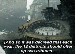 as-seenon-tv:  juniperself:  castielsteenwolf:  theonlyoneimdreamingof:  Rise Of The Brave Tangled Dragons→ “The Hunger Games”  “May the odds be ever in your favor!”   this is the best thing i have ever seen, you are amazing.  Hilariously