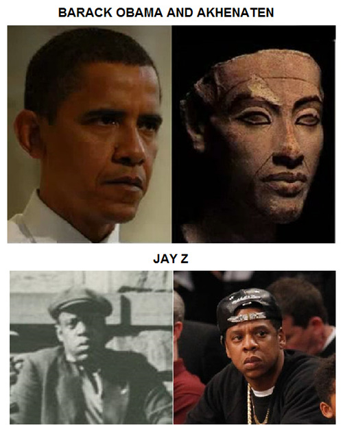 tastefullyoffensive:  Celebrities and Their Historical Doppelgangers [via]Previously: