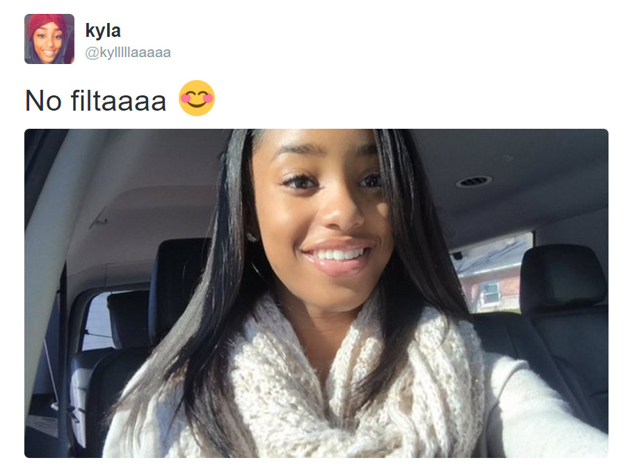 the-perks-of-being-black:  “When Kaylan Mahomes posted a recent car selfie with