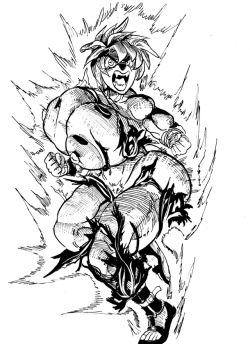 goudadunn-nsfw:Dog Fighter Ink Commission