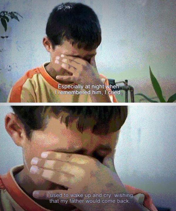 from-palestine:  [ Palestinian child dreams of becoming a doctor. ] So that he can