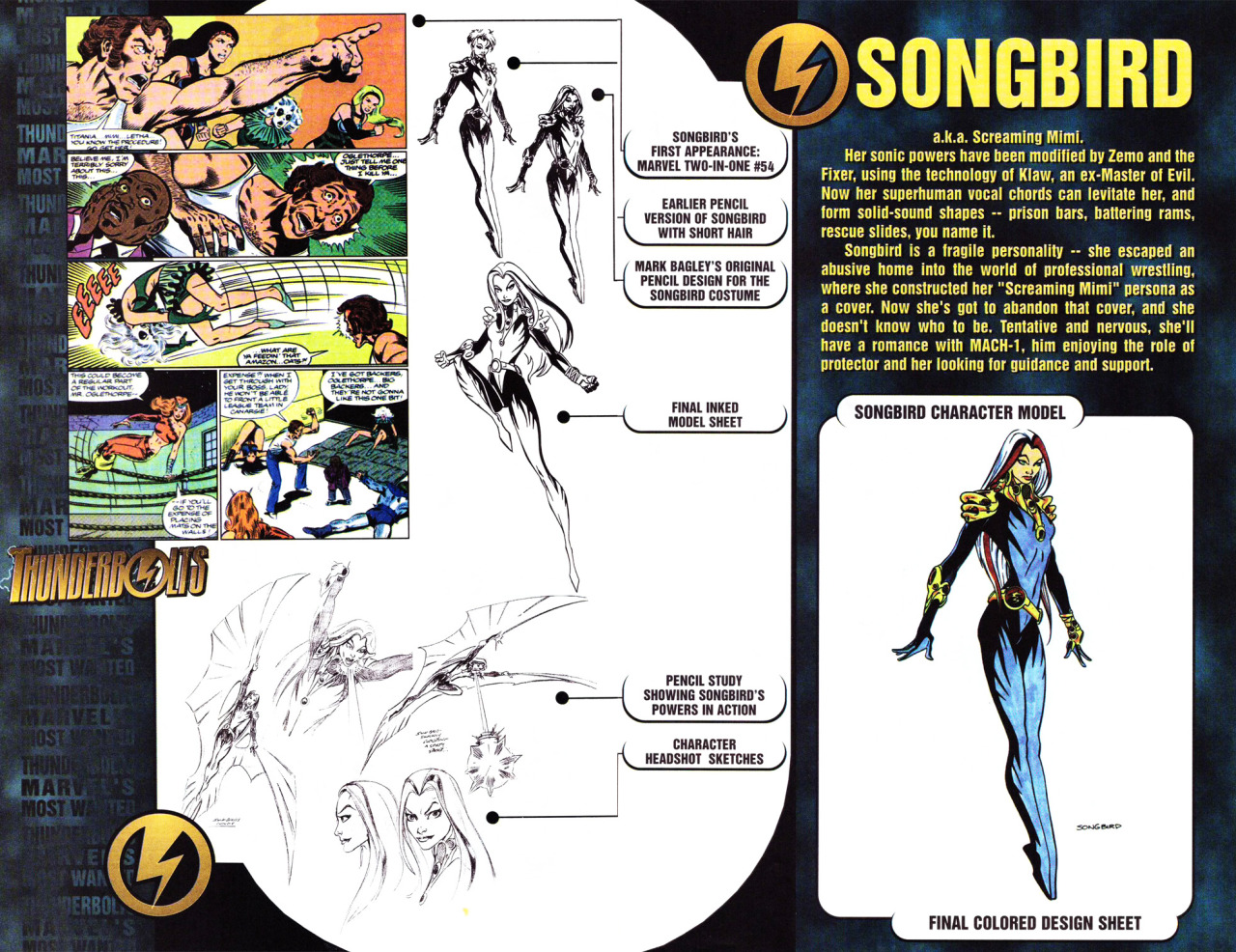 Songbird Concept Art Pages From Thunderbolts