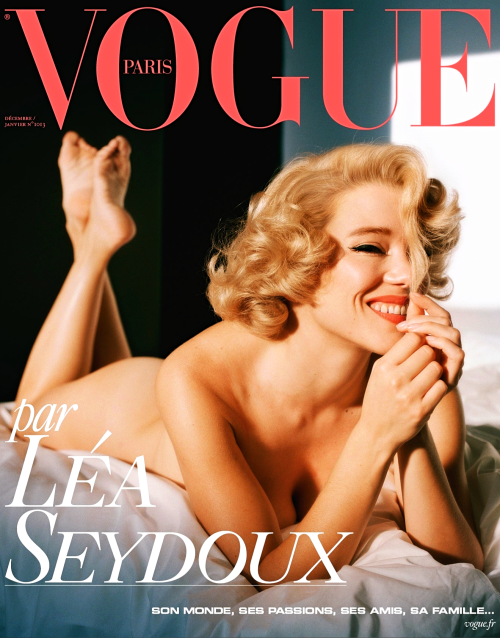 sineva: Léa Seydoux for Vogue Paris, photographed by Alasdair McLellan