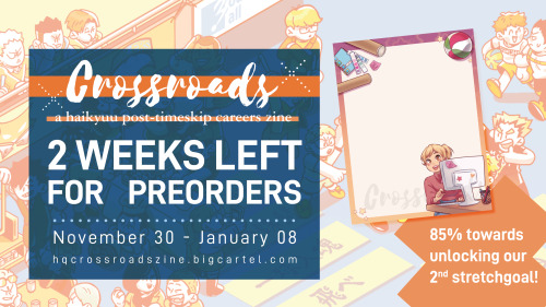 2 WEEKS LEFT TO PREORDER CROSSROADS  The mod team wish you happy holidays!!At 100 orders, a Notepad 