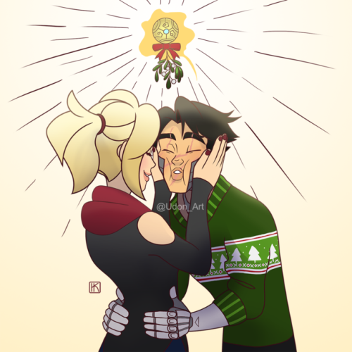 Gency Week 4.0 // Day 3 - MistletoeIf you’re in a relationship and you haven’t squished each other’s