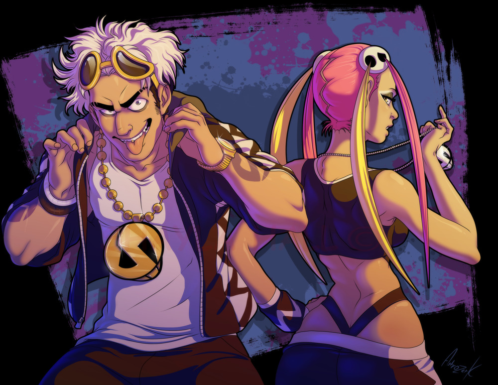 art-of-astrozerk:  Imma blind ya’ll with colors!I got lazy with the background…Guzma