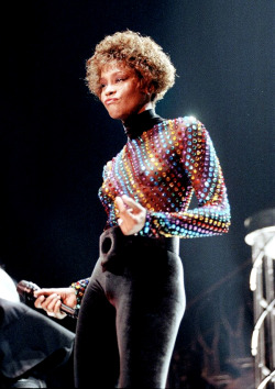 whitney-houston:Whitney Houston performing