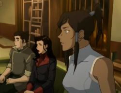 korraaa:  Korra and Asami mirroring each