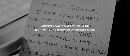 niklausxcaroline:klaroline + most iconic lines (requested)