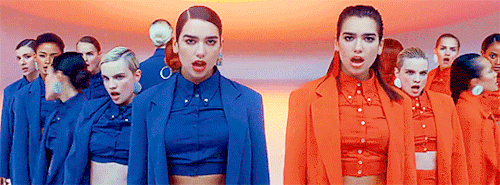ruinedchildhood:  spongebobsquarepants:  dualipasource:  The two Duas interacting in the IDGAF video  Tide pod aesthetic  I see no difference