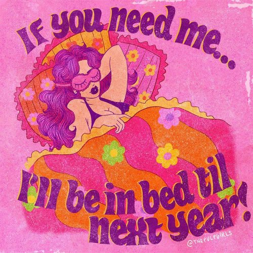 If you need me&hellip; I’ll be in bed til next year! Anyone else totally ready to just stay in bed 