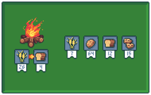 carbohydrate or carbodiedrate! a little crafting menu of carbs for pixel dailies