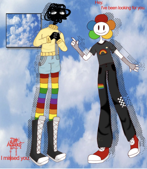 Yaaay Two Of My Weirdcore OCs :DD