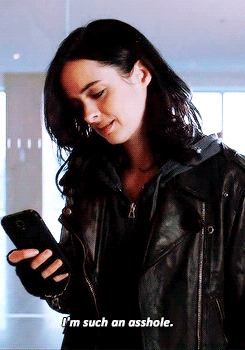 jessicajones:I say this to myself every day.