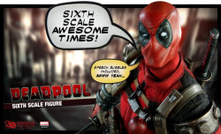 deadpoolbugle:  SDCC 2014: Sideshow Collectibles Deadpool Sixth Scale Figure | Read More: http://bit.ly/1nvwWg1