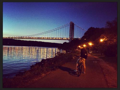 #hudsonriver #riverside #instagood #instamood #instadaily #instatravel #nyc #newyork #bikelife #bike