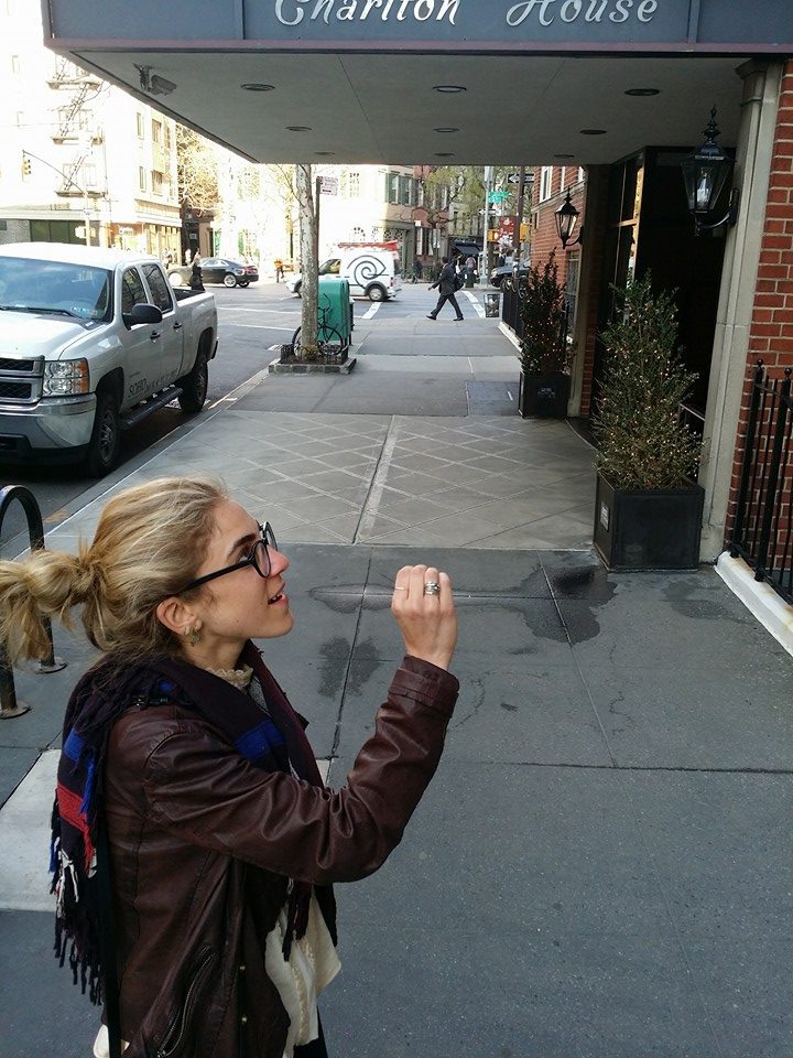 hahafunnylol:  Some friends are in New York. Definitely their best pic yet.
