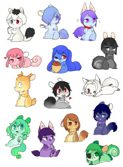 lithedeer:  Tokyo ghoul characters as squirrels (   ´•ω• ) ( ´•̥̥̥ω•̥̥̥` ) 