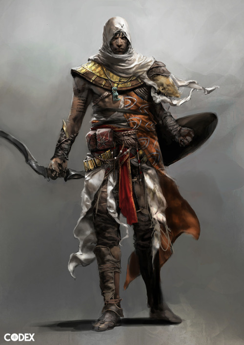 New artworks for Bayek from Assassin’s Creed Origins. To download the complete set in full res