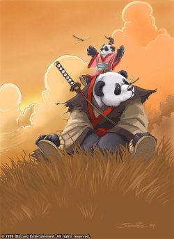 farstrider-retreat:  The First Pandaren by Samwise Didier