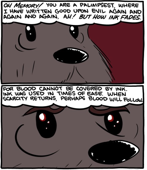 Sometimes when you are feeling down, you question whether you really ARE a Good Dog, even if your owner tells you so. Truly, who could be said to be a Good Dog?from http://www.smbc-comics.com/?id=3195