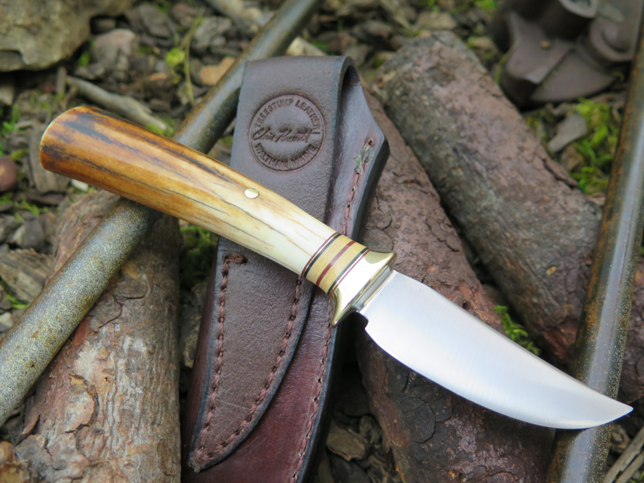 behringmade:  Though the blade is short in comparison to most Behring Made Knives,