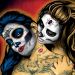 naughtyhalloweenart:Sugar Skulls by Tattoo Tony