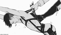 hamletmachine:  Erwin shows Levi how to use