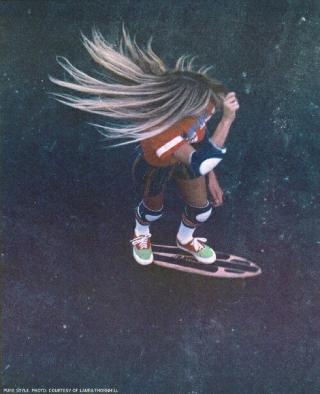 karidevereaux:  …an ode to 1970s skater girls.  