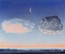 surrealism-love:  The Battle of the Argonne via Rene MagritteSize: 61x50 cm