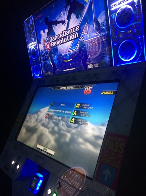 I finally got the chance to play DDR A!!The closest one is unfortunately still quite a trip, but it 