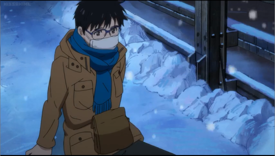 akaname-tanuma:   Honestly Yurio was so precious this episode??? His angry thing is seeming more and more like fun rivalry than hate. I mean. His reaction to his own great performance was    Excited and lighthearted, and though he did make a callout to
