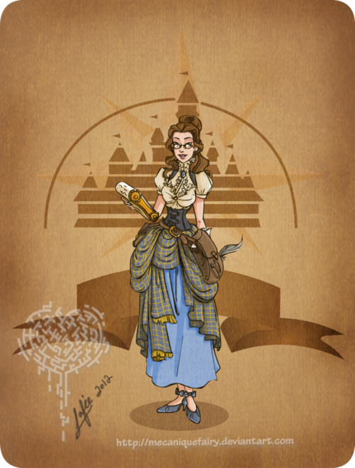 cubnurse:  Steampunk Disney by http://spicysteweddemon.deviantart.com/# 
