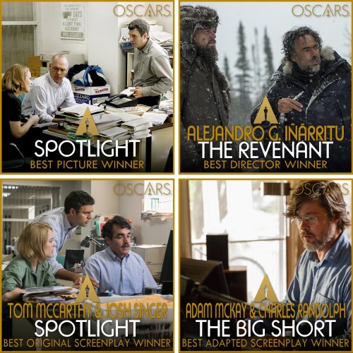 88th Academy Awards NomineesBEST MOVIE - Spotlight – Michael Sugar, Steve Golin, Nicole Rocklin, and