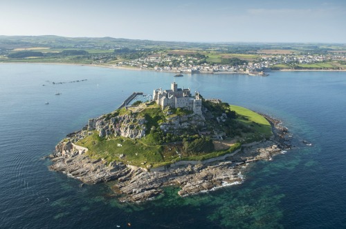 nickkahler:Jason Hawkes, St Michael’s Mount, Cornwall, England, c. 2013