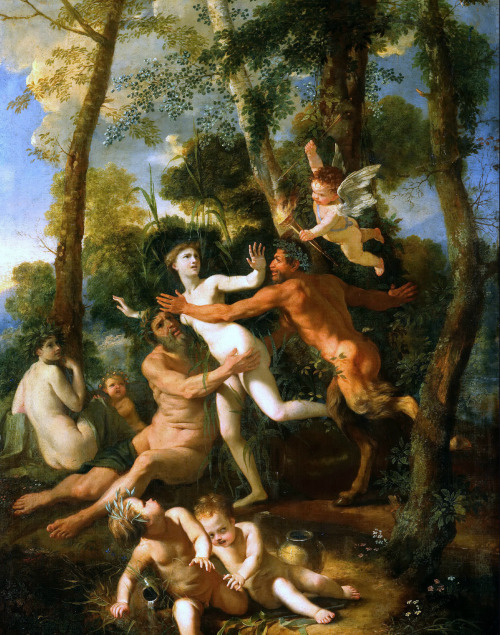 v-ersacrum:Nicolas Poussin, Pan and Syrinx, 1637