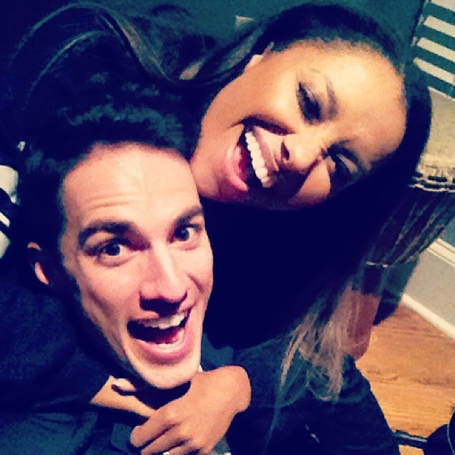  @michael_trevino: Last night with my girl Kat Graham after our 100th episode party