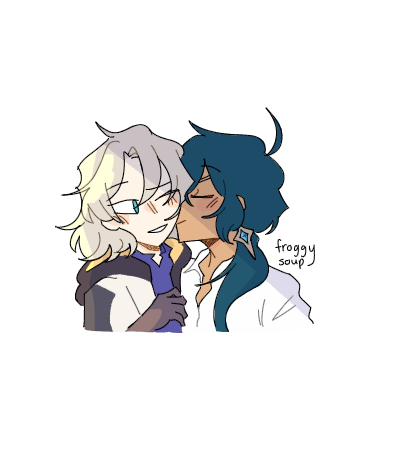 #albedo x kaeya on Tumblr