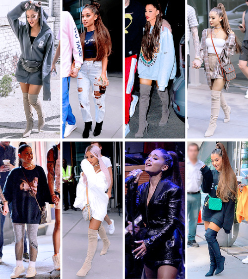 eizasgonzalez:Ariana Grande’s 2018 Outfits 