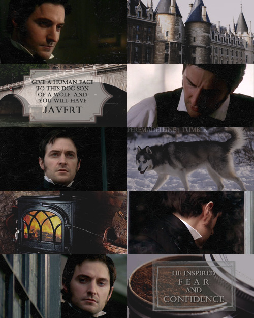 peremadeleine:Richard Armitage as Inspector JavertThe man’s appearance was not much less ferocious o