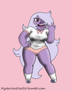 mysteriousfoxgirl:  heres Amethyst in the