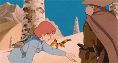 markhamillz:   All Time Favorite Movies: Nausicaä of the Valley of the Wind (1984) dir. Hayao Miyazaki “And that one shall come to you garbed in raiment of blue, descending upon a field of gold… to forge anew our ties with the lost land.”  