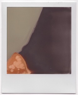 - Another Polaroid failure (this film was