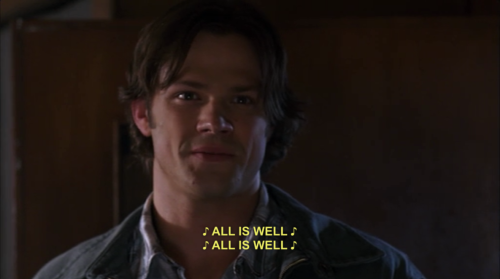 imgonnariverdance: spn-winchesters: the winchesters christmas caroling #real lines from the show