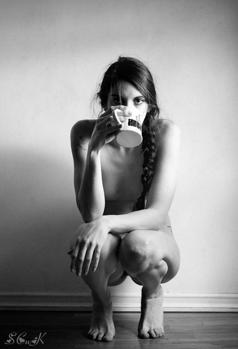 Coffee and a wank