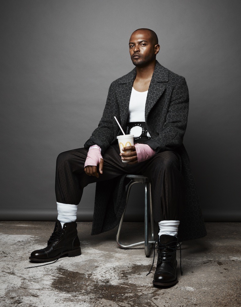 camploah: Noel Clarke interviewed by Brian Cox for Interview Magazine Photographer: